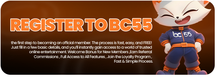 create your bc55 casino account now and enjoy bc55 rewards
