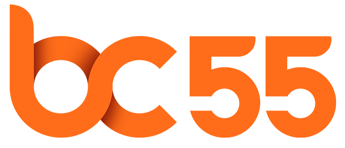 bc55 logo white outline
