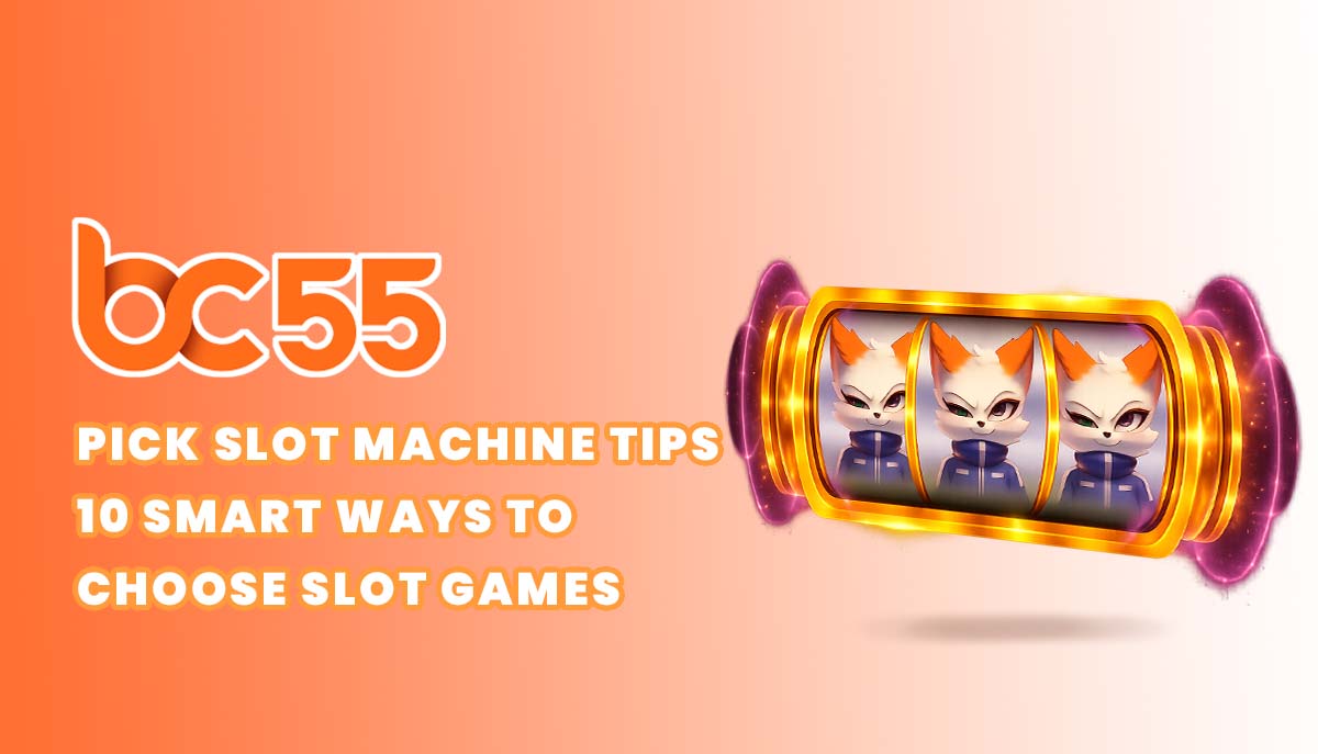 bc55 pick slot machine tips